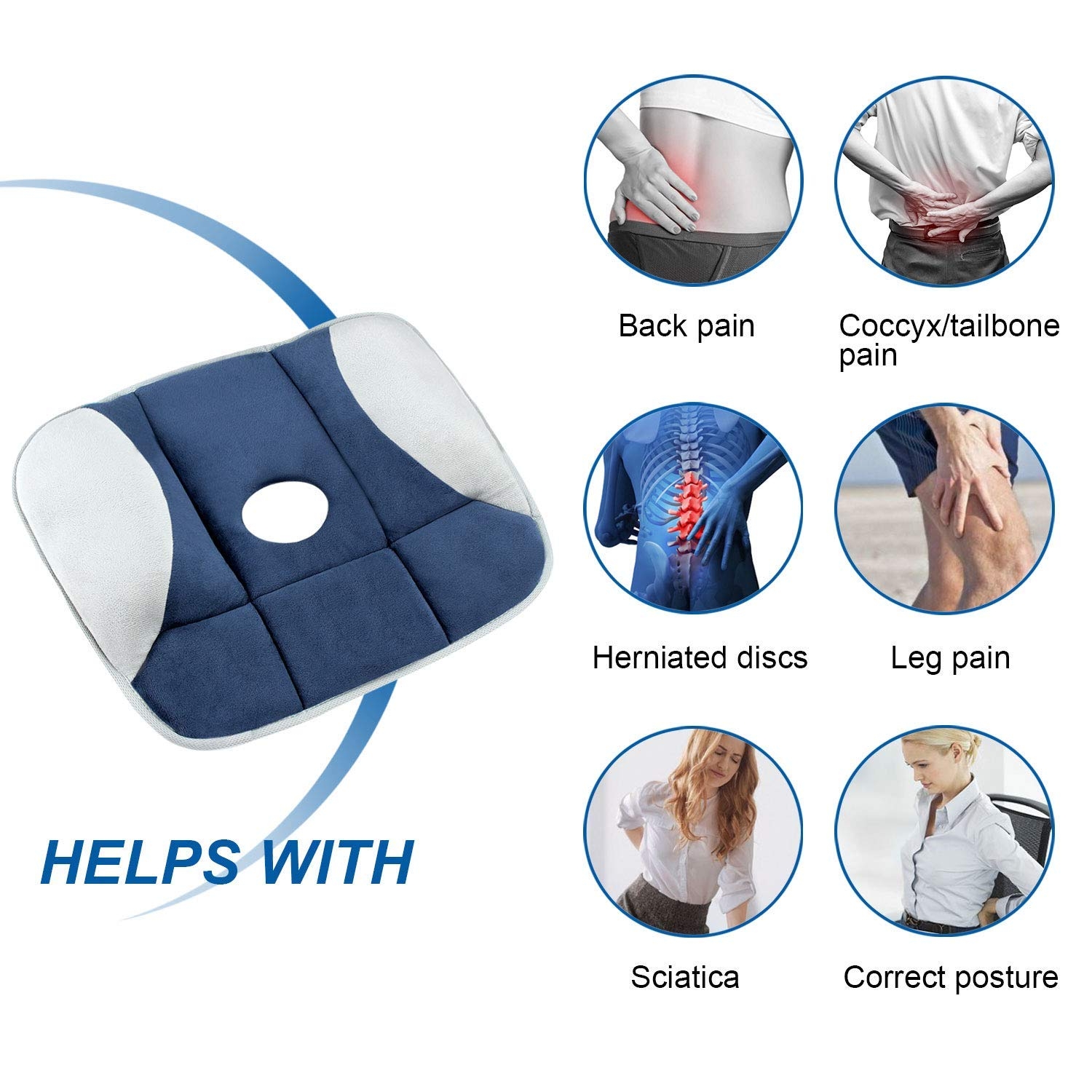 54 off on Pressure Relieving Portable Seat Cushion