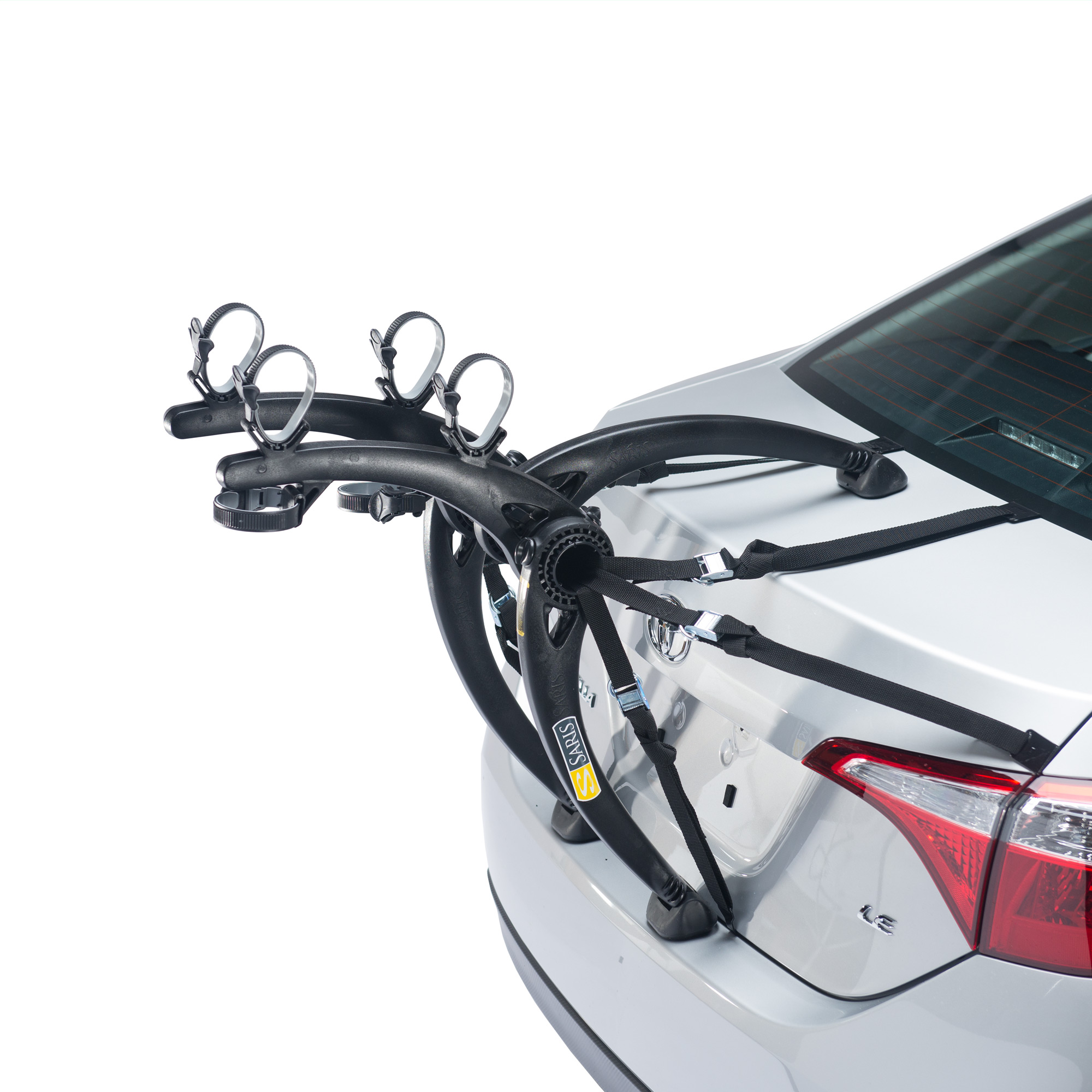 fitting bike rack to car