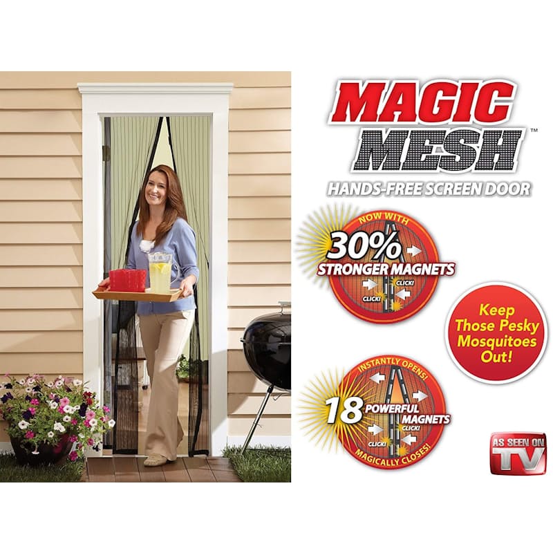 Magnetic Hands Free Screen Door As Seen On Tv