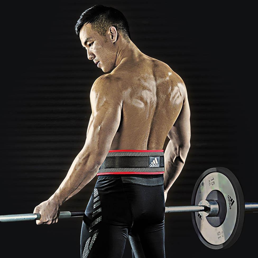 adidas nylon weightlifting belt