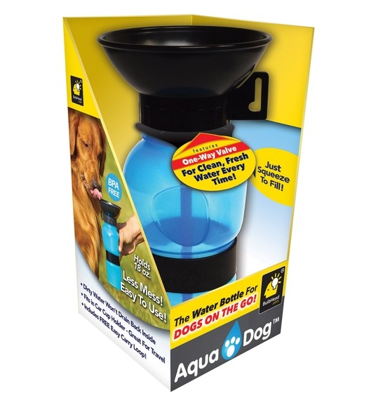 54 off on Aqua Dog Portable Automatic Water Bottle for Dogs on the Go
