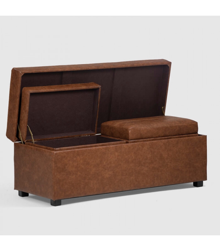 27% off on Avalon 3 Piece Storage Ottoman set | OneDayOnly.co.za