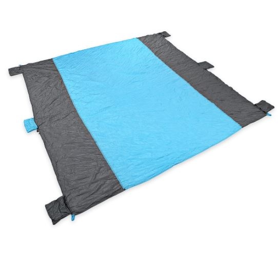 40 off on Giant SandFree Beach Mat with Anchors and Carry Pouch