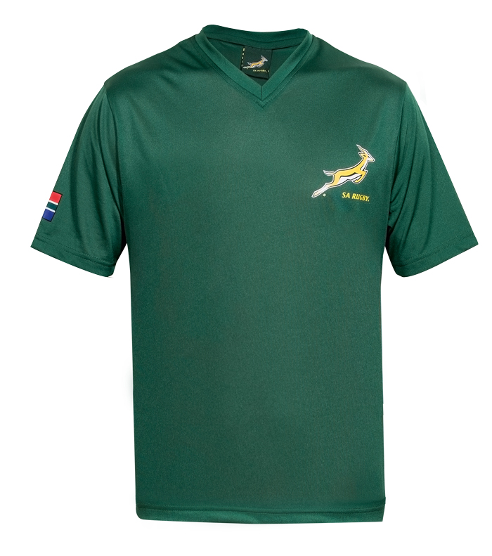 43 off on Personalised Springbok Supporters TShirts OneDayOnly.co.za