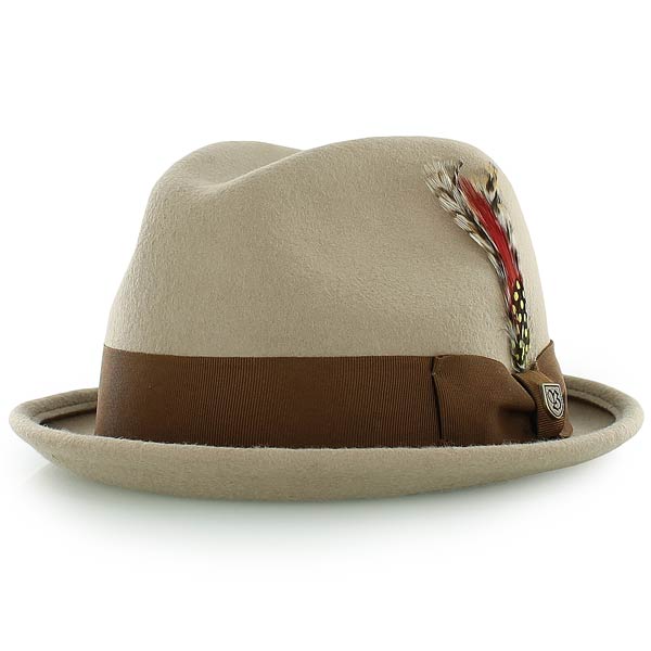 brixton tan hat