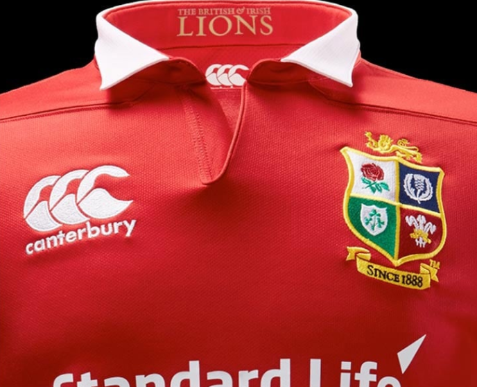 british and irish lions replica shirt