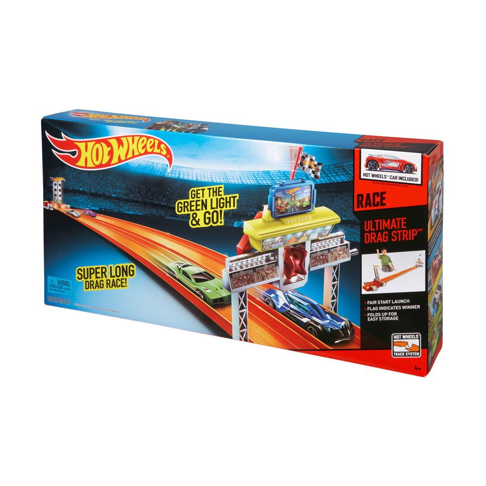 hot wheels drag race