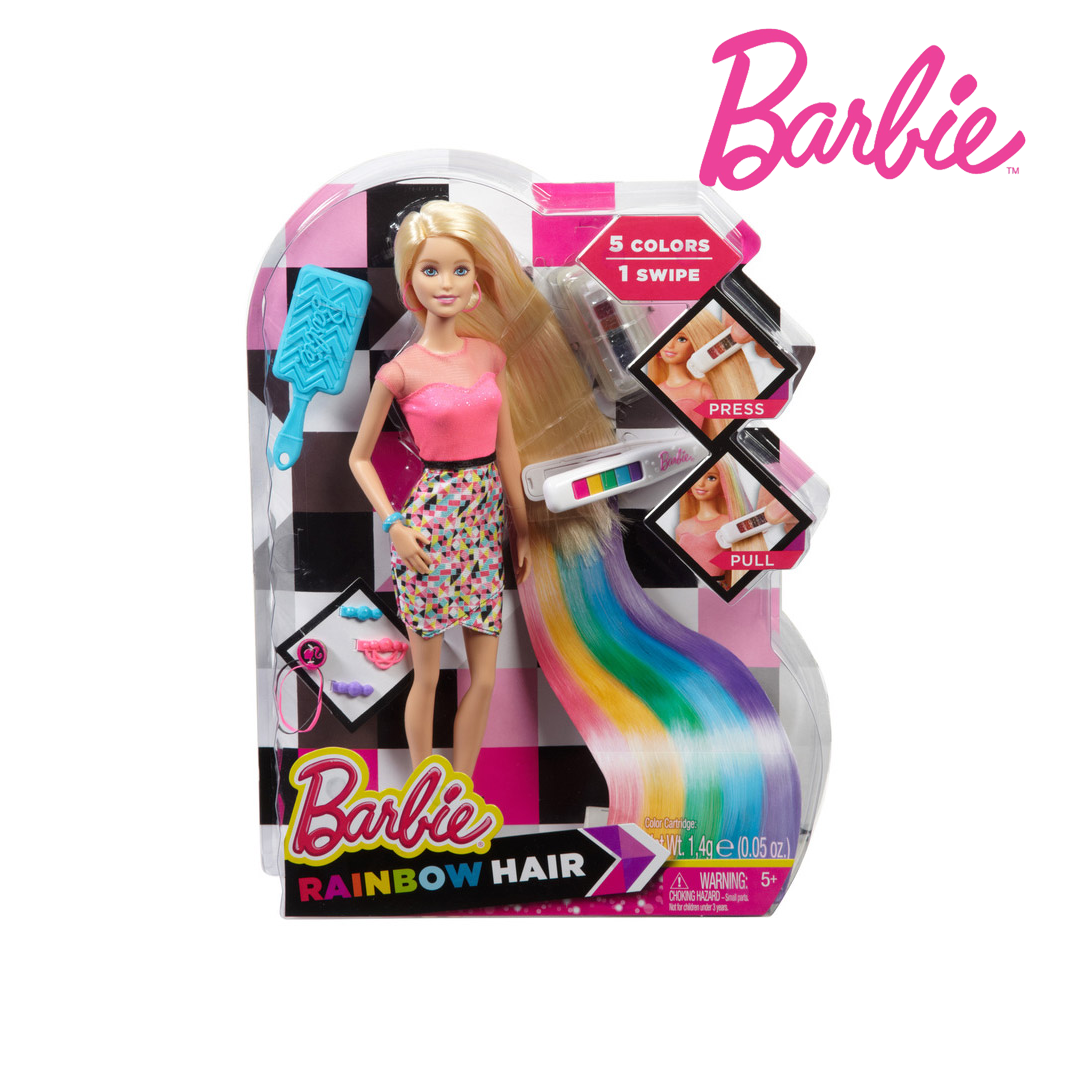 34 Off On Rainbow Hair Doll