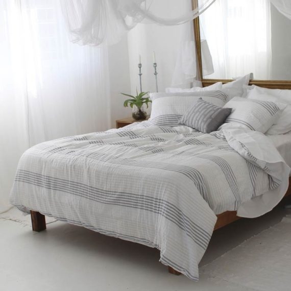 33 Off On Sheraton 100 Cotton Classic Stripe Seersucker Duvet