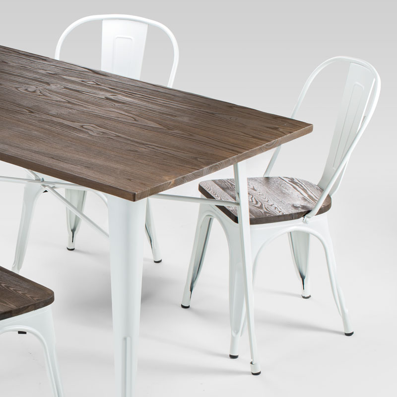 39 off on Clement Metal Dining Table with 4 Oslo Metal Dining Chairs