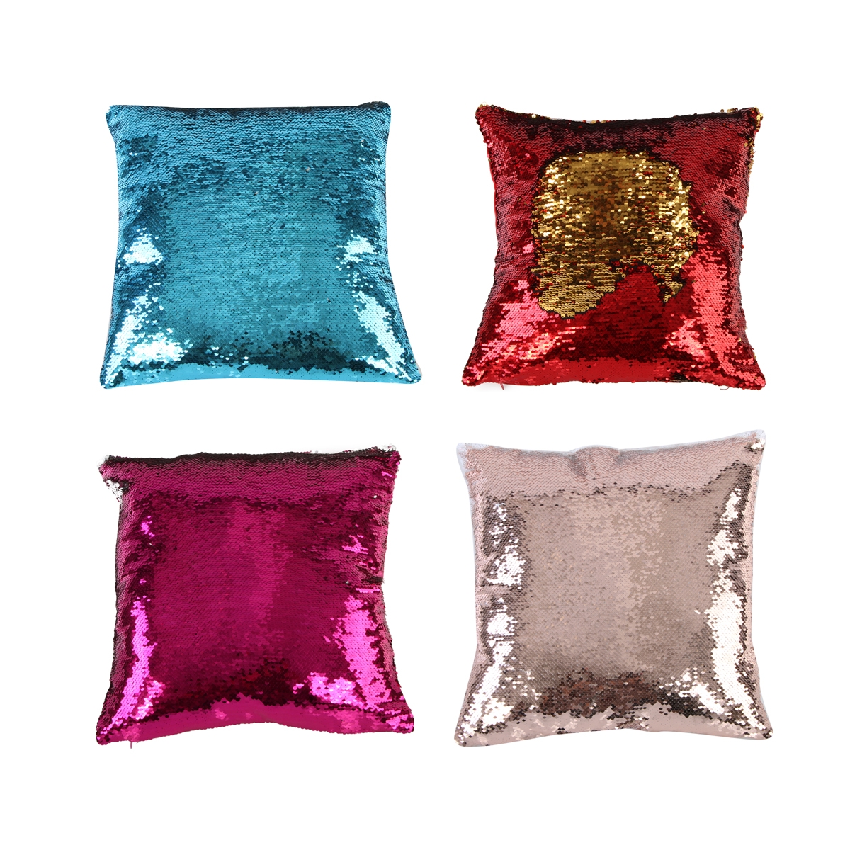 38 Off On Oceania Mermaid Sequin Pillows Onedayonly Co Za