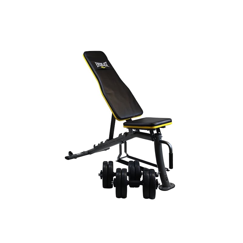 28 Off On Everlast Core Dumbbell Bench With 2 Dumbbell Handles