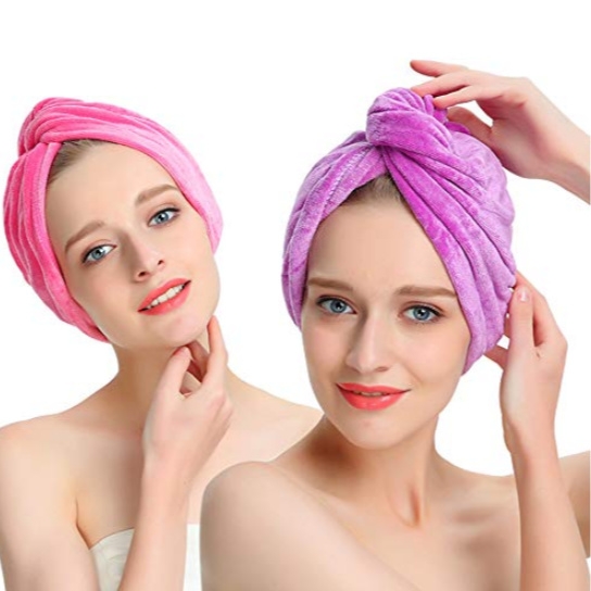 Microfiber Beauty Hair Wraps