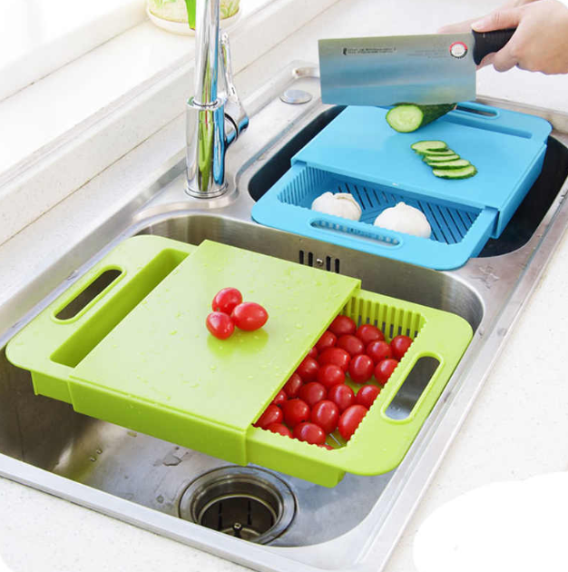 43 Off On Chop It 3 In 1 Chopping Board With Storage Drawer And