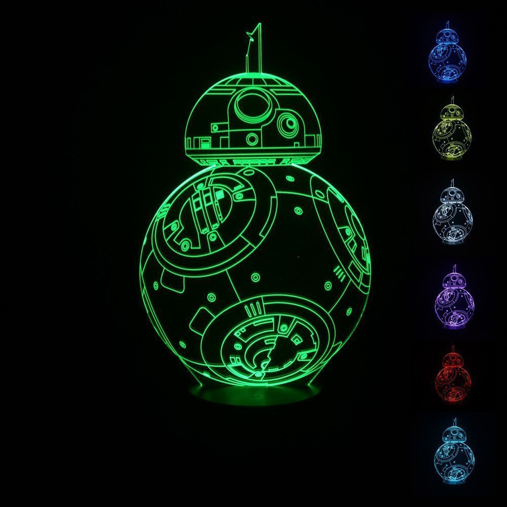25 Off On Creative 3d Star Wars Visualization Night Lamp