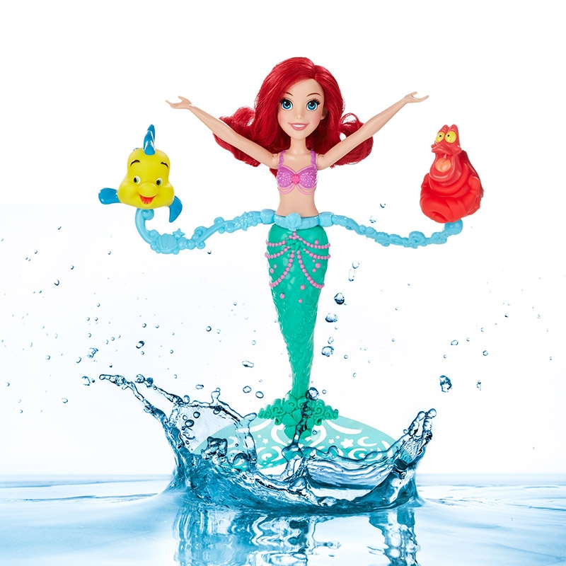 swimming ariel doll waterproof