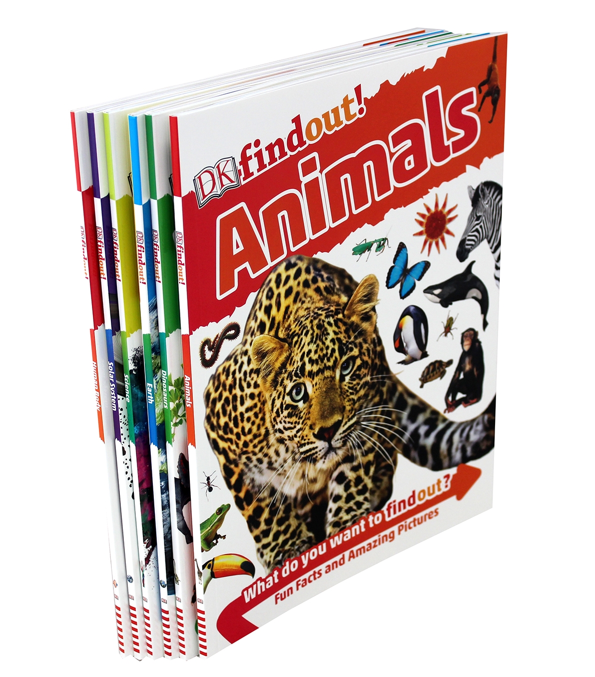 Childrens Fun Facts Amazing Pictures Book Bundle 6 Books