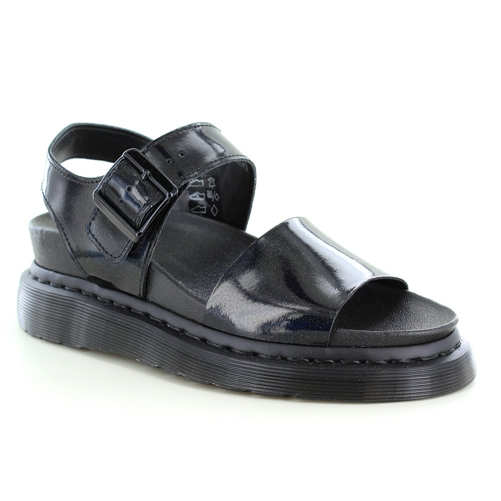 dr martens romi sandals black