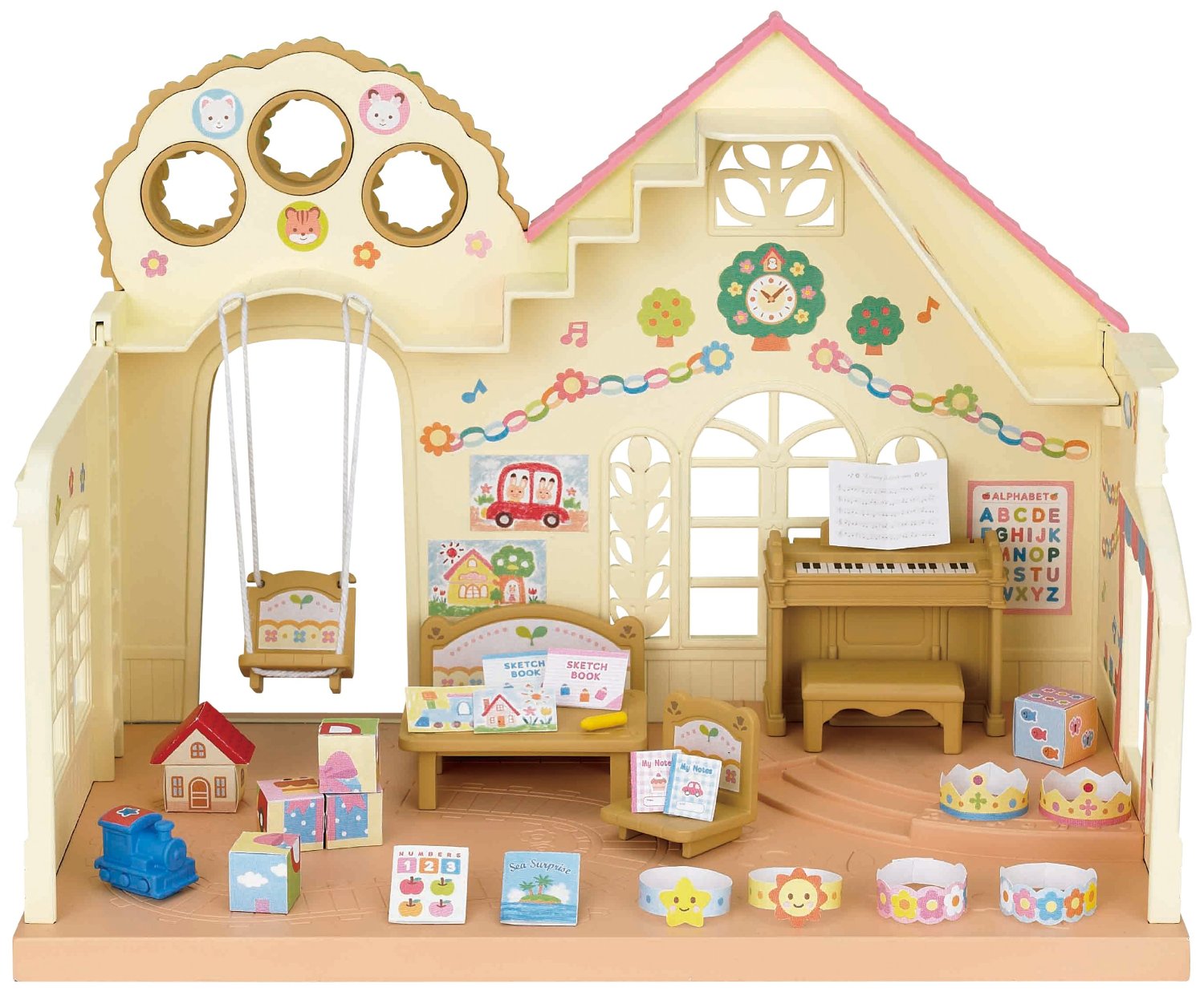 sylvanian families country clinic gift set
