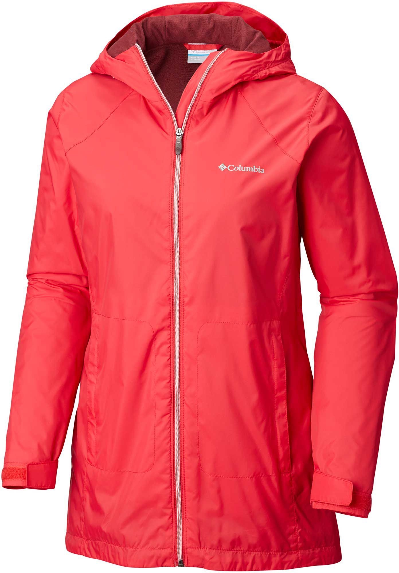 columbia switchback lined long rain jacket