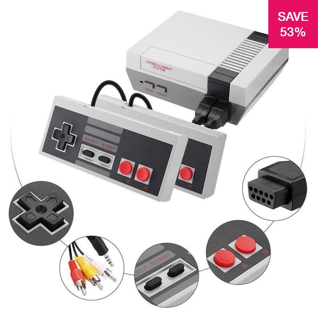 53 off on Anniversary Gaming Console with 620 Built-in Games 2