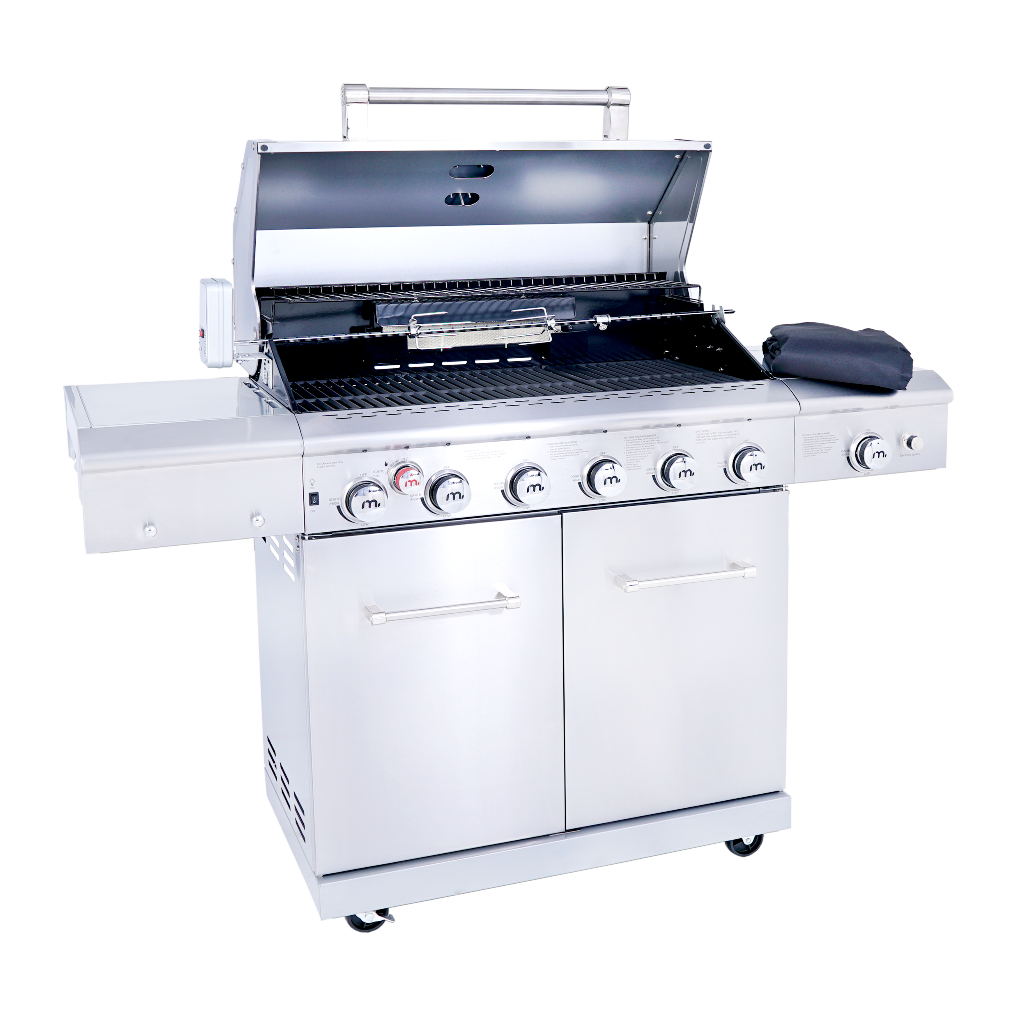 19 off on Megamaster Fusion 600 Pro Stainless Steel Gas Braai with