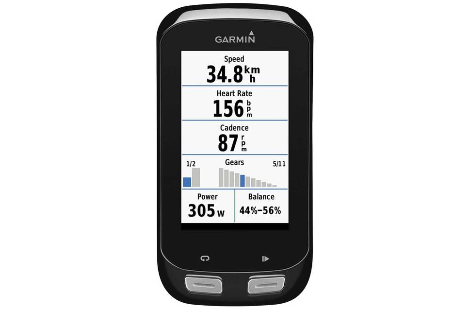 garmin edge 1000 heart rate monitor