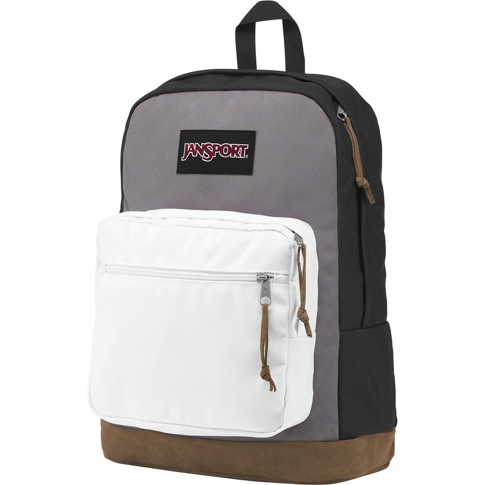 jansport backpack leather bottom