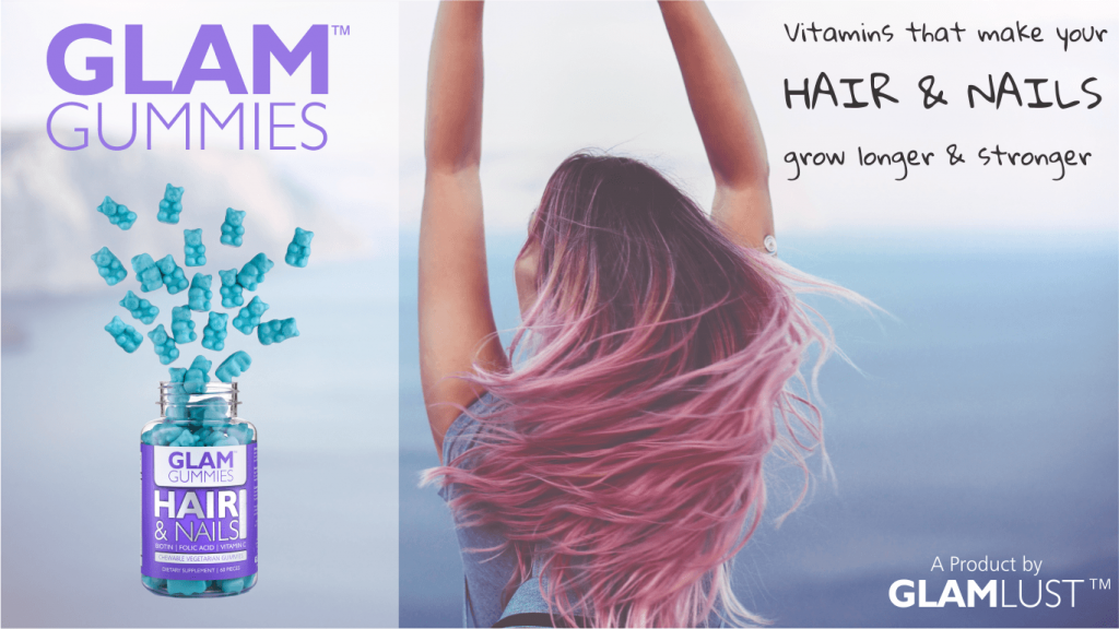 47 Off On Glam Gummies Chewable Vegetarian Vitamins For Hair