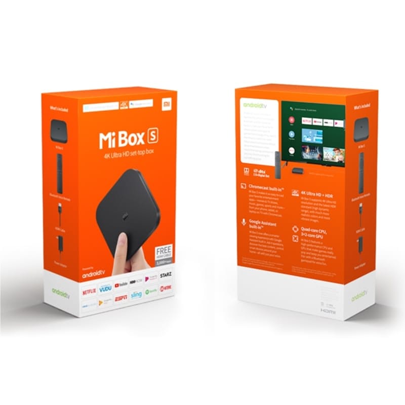 13 Off On Xiaomi Mi Box S 4k Ultra Hd Media Player With Google Assistant And Built In Chromecast Dstv Now Compatible Onedayonly Co Za