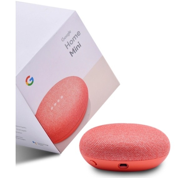 25 Off On Google Home Mini Smart Assistant Speaker Coral
