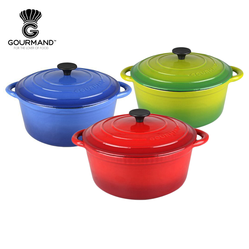 18 off on Round 4L Cast Iron Casserole