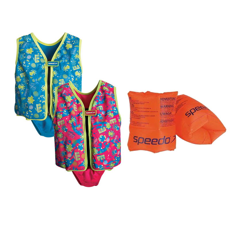 speedo learn to swim vest