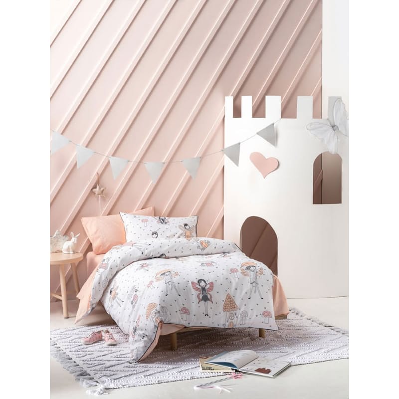 36 Off On Linen House Enchanted Peach Duvet Cover Set With