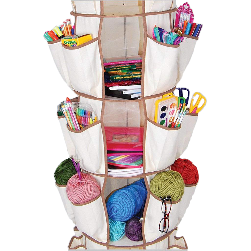 25 off on 5Tier Rotating Hanging Carousel Organiser