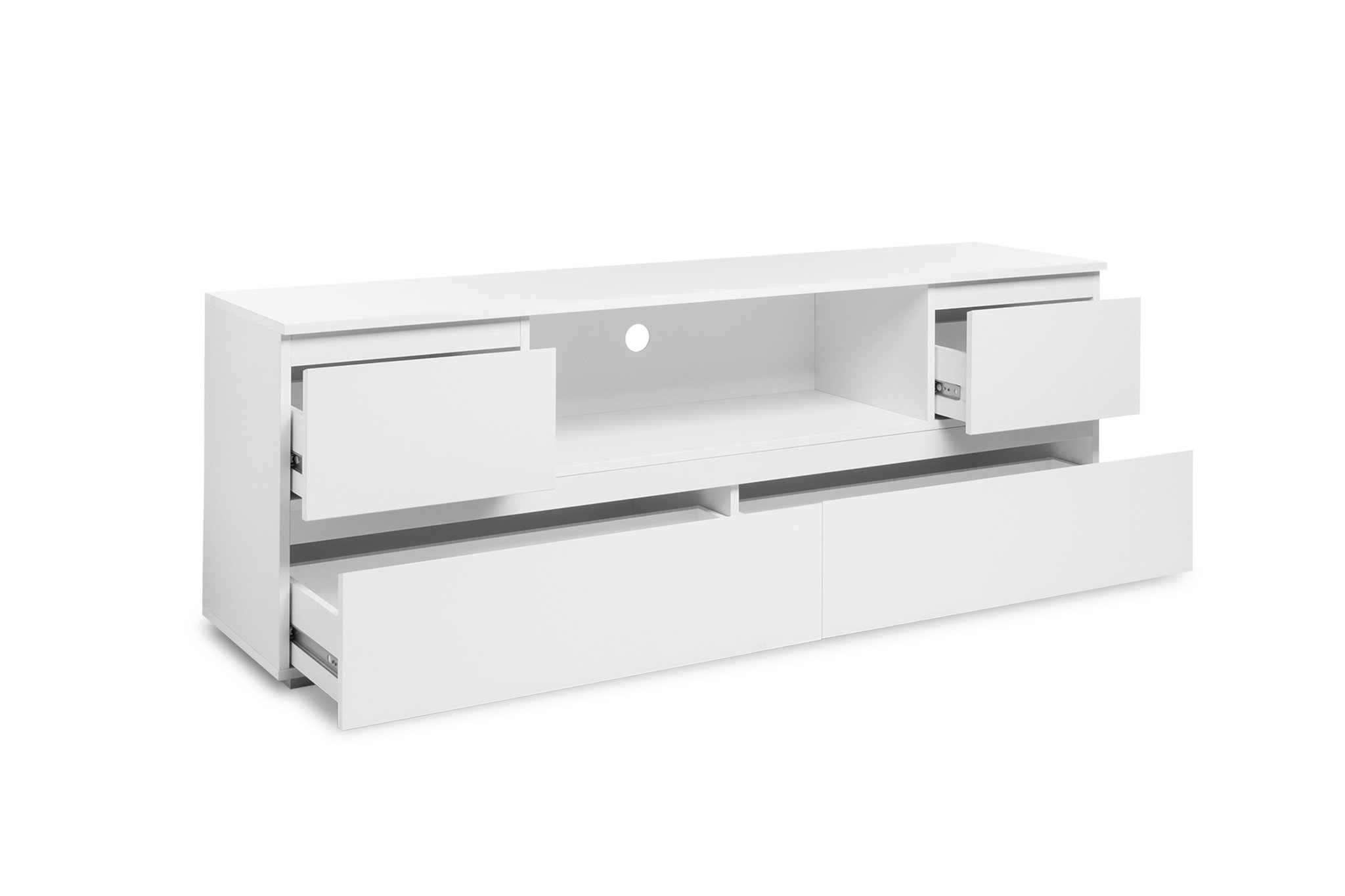 40 Off On Minimalist White Tv Cabinet With Drawers 160cm