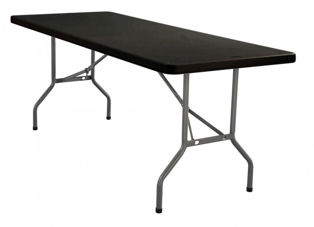 38 Off On Fine Living 1 8m Folding Trestle Table Black