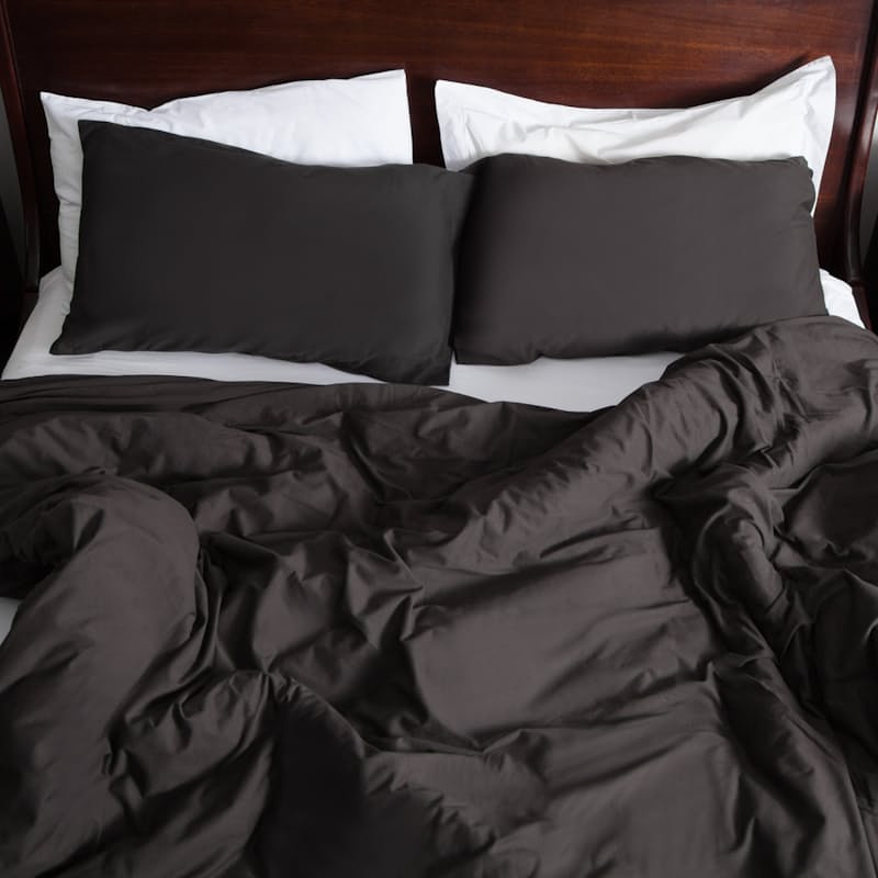29 Off On The T Shirt Bed Co Charcoal Jersey Knit Duvet Cover