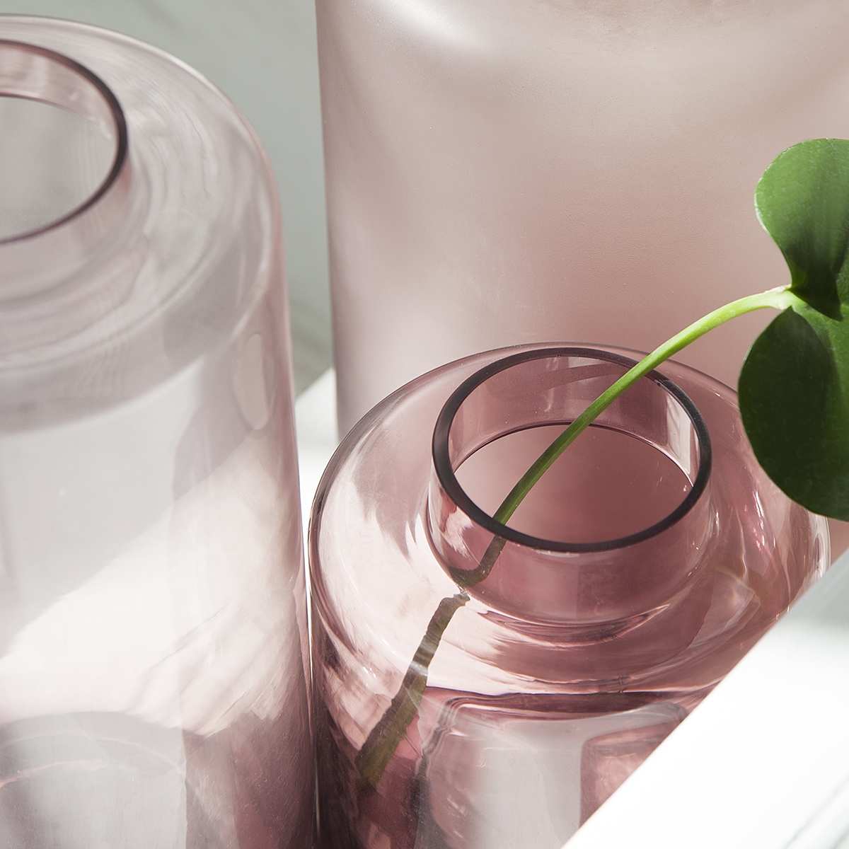 48 Off On Atticus Glass Cylinder Vases Multiple Options