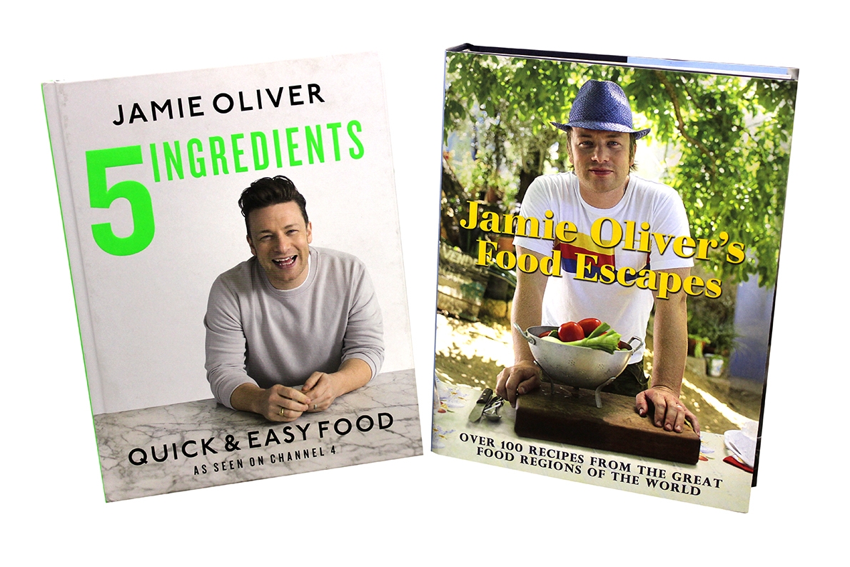 56 off on Jamie Oliver Delicious Recipes Cooking Bundle (2 Books