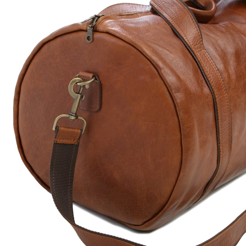 Download 55% off on Woodstock Leather Ashton Leather Duffel Bag ...