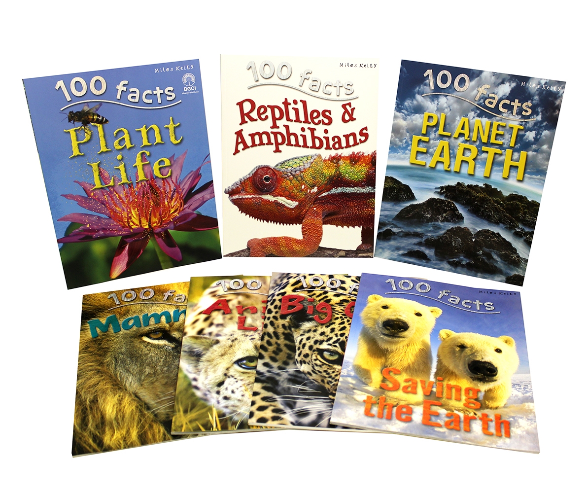69 off on Children's 100 Facts Book Bundle (7 Books)