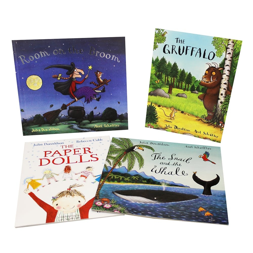 75 off on Julia Donaldson Children's Picture Book Collection with Tote