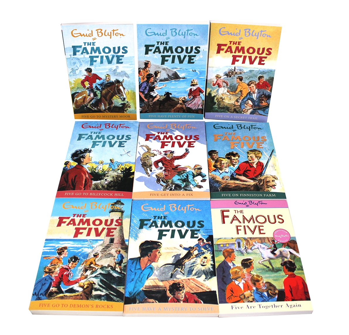 70% Off On Enid Blyton The Famous Five Series Book Collection (21 Books ...