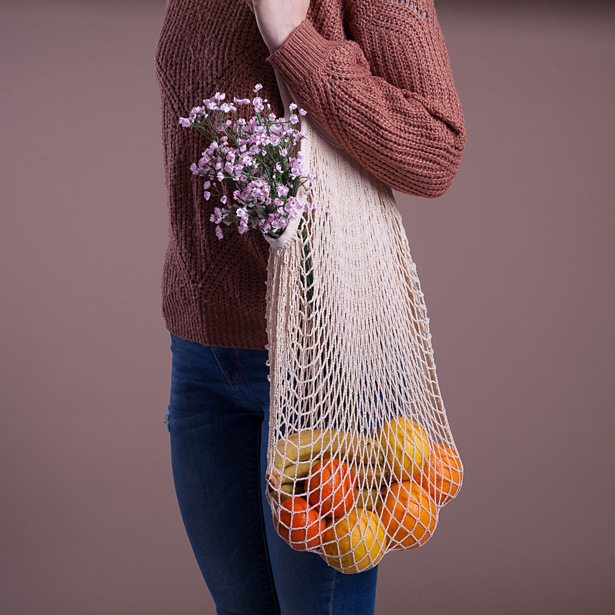 36 off on Set of 3 Reusable EcoFriendly Woven Shopping String Bags