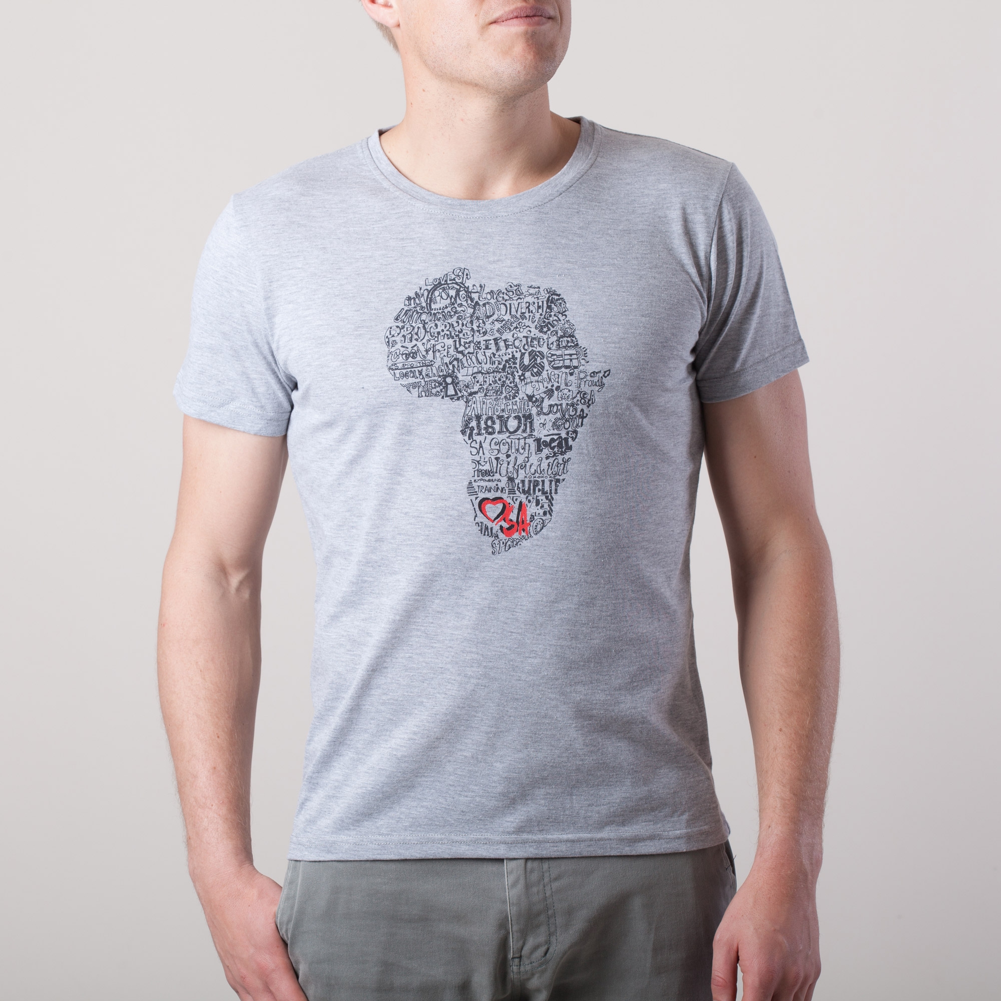 40 off on LOVE SA Men's Proudly South African Tshirts OneDayOnly.co.za