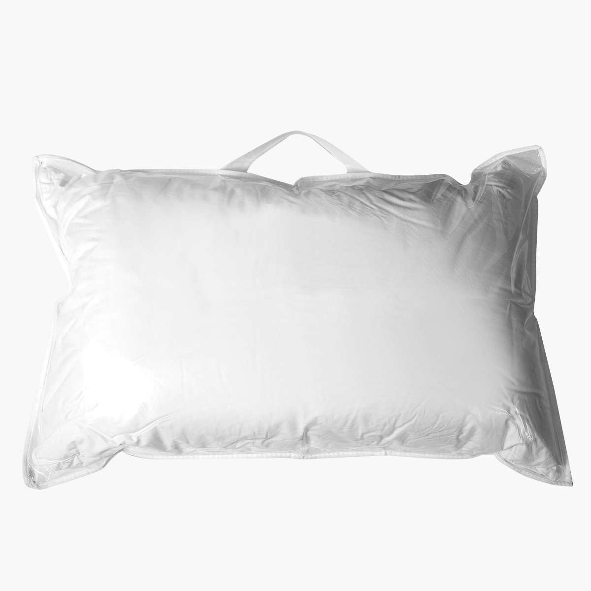35 off on Pack of 2 Clear Pillow Travel or Storage Bags with Handles