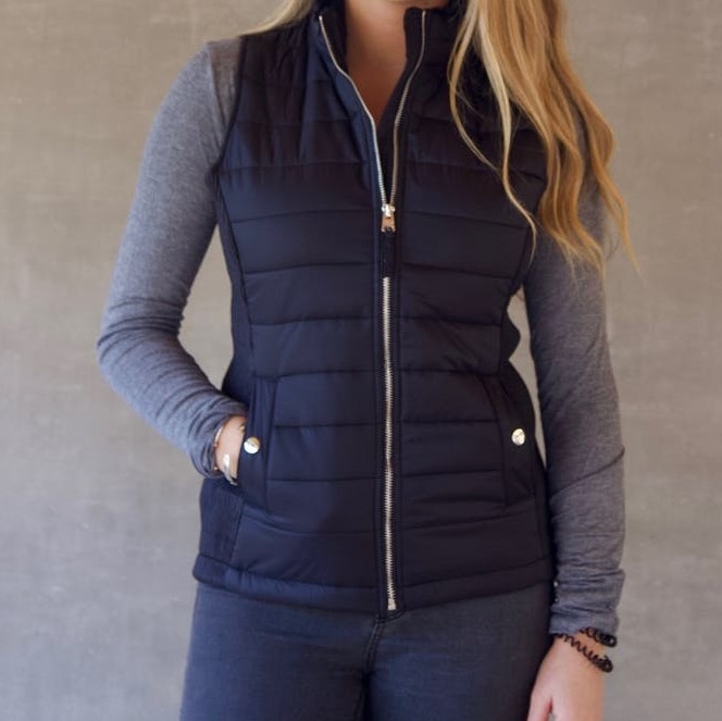 13 off on GiLo Ladies Sleeveless Puffer Jacket (Multiple Colours