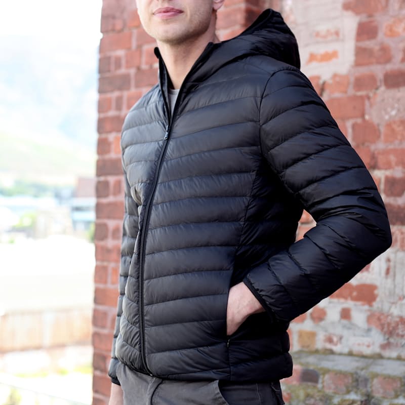 Download 40% off on Sopris Men's Ultra-Light Genuine-Down Hooded ...