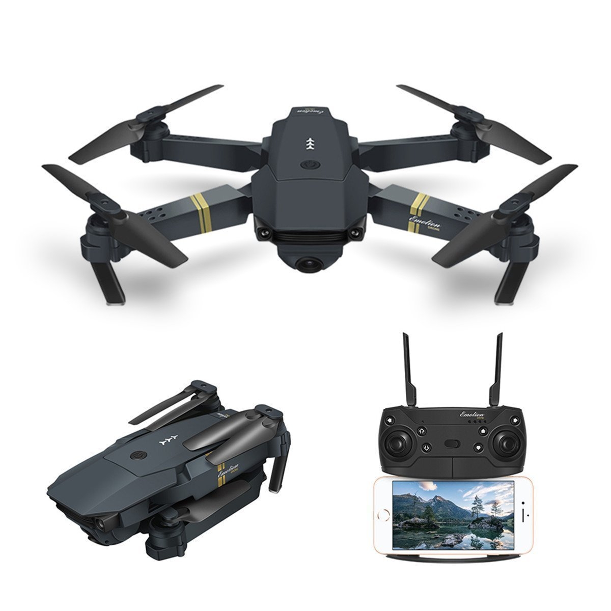 ntech jy019 rc mini pocket 720p hd drone